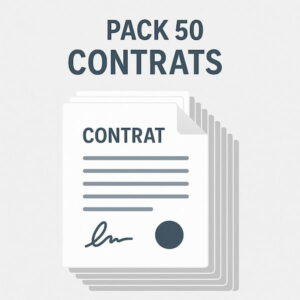 Pack 50 Contrats